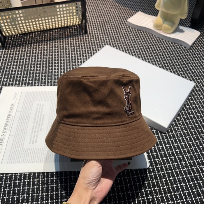 Saint Laurent YSL Womens Hats Luxury Brand Design Saint Laurent Bucket Hat with Original Box Whatsapp【+1-3239614486】