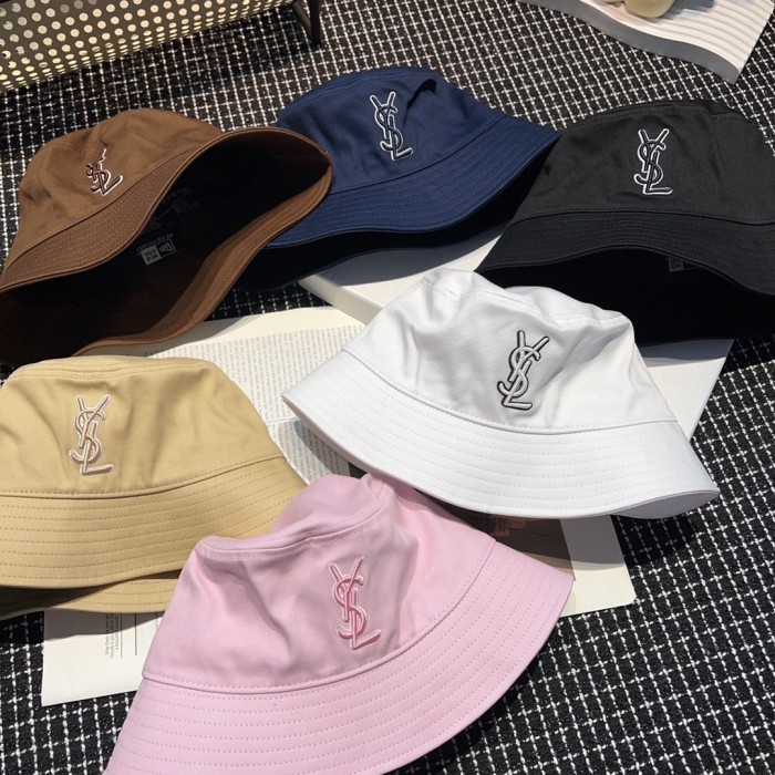 Saint Laurent YSL Womens Hats Luxury Brand Design Saint Laurent Bucket Hat with Original Box Whatsapp【+1-3239614486】