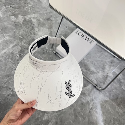 Saint Laurent YSL Womens Hats Luxury Brand Design Saint Laurent Visor Hat with Original Box Whatsapp【+1-3239614486】