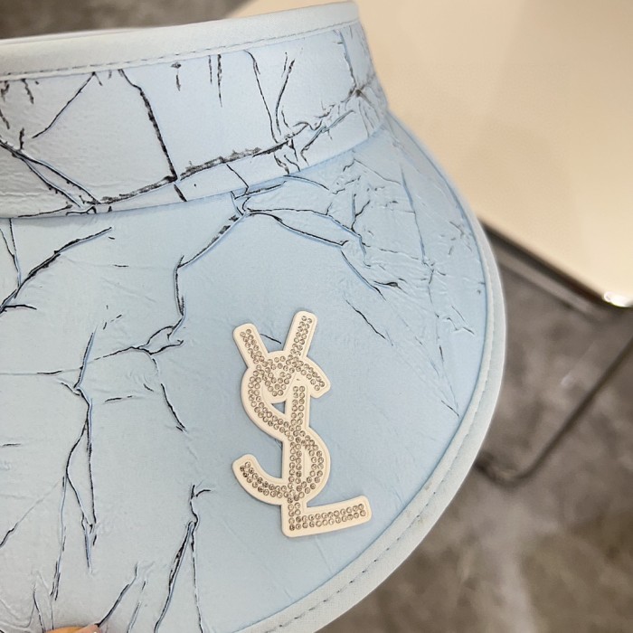 Saint Laurent YSL Womens Hats Luxury Brand Design Saint Laurent Visor Hat with Original Box Whatsapp【+1-3239614486】