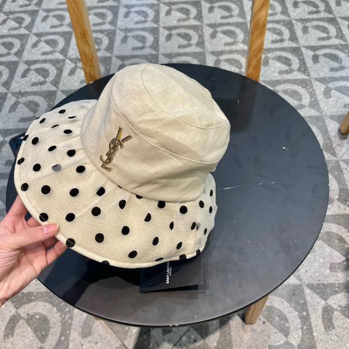 Saint Laurent YSL Womens Hats Luxury Brand Design Saint Laurent Bucket Hat with Original Box Whatsapp【+1-3239614486】
