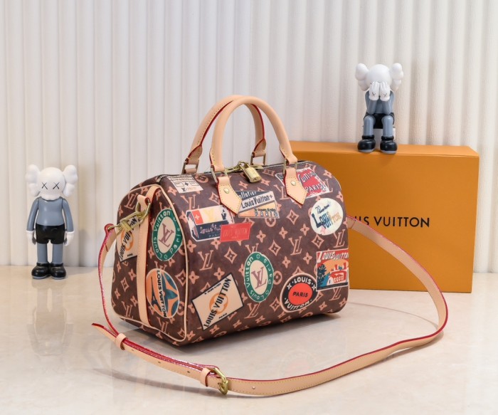 Louis Vuitton Womens Bags Luxury Brand Fashion Type Louis Vuitton SPEEDY BANDOULIÈRE 30 with Original Box M46268
