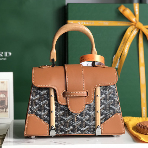Goyard Mini Saigon Womens Bags Shopping Handbags Designer Luxury Brand Women Shoulder Messenger Bags with Original Box Whatsapp 【+1-3239614486】