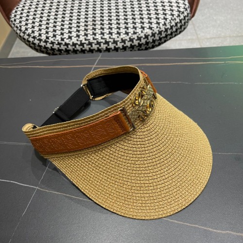 Loewe Womens Visor Hat Luxury Brand Design Loewe Hats with Original Box Whatsapp 【+1-3239614486】