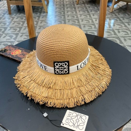 Loewe Womens Bucket Hat Straw Hat Luxury Brand Design Loewe Hats with Original Box Whatsapp 【+1-3239614486】