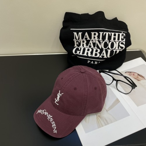 Saint Laurent YSL Men Womens Hats Luxury Brand Design Saint Laurent Baseball Hat with Original Box Whatsapp【+1-3239614486】