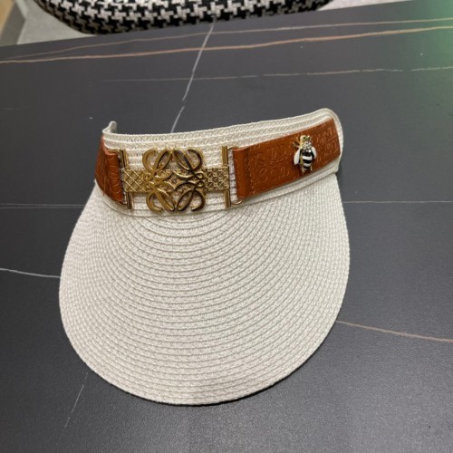 Loewe Womens Visor Hat Luxury Brand Design Loewe Hats with Original Box Whatsapp 【+1-3239614486】
