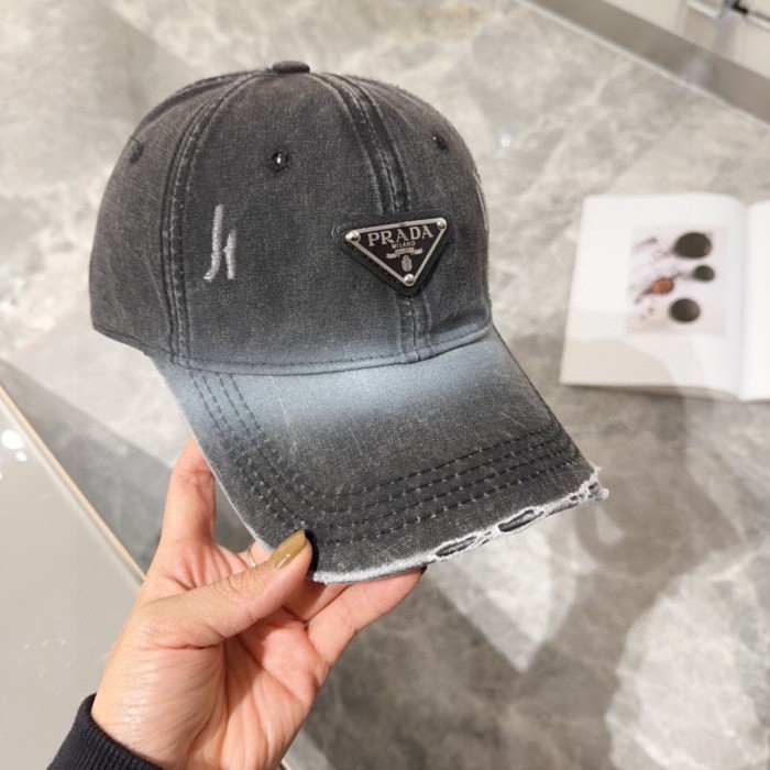 Prada Men Womens Hats Luxury Brand Design Prada Baseball Hat with Original Box Whatsapp【+1-3239614486】
