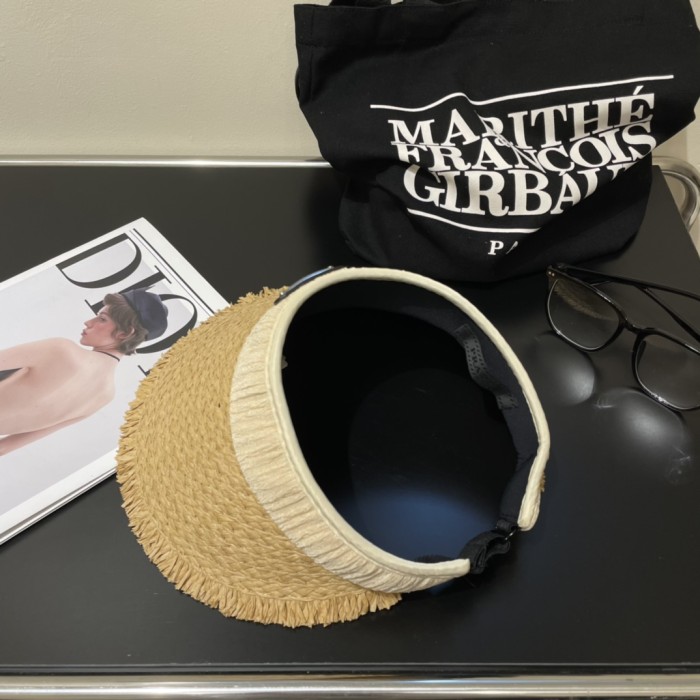 Prada Womens Hats Luxury Brand Design Prada Visor Hat with Original Box Whatsapp【+1-3239614486】