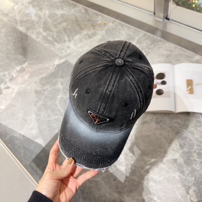 Prada Men Womens Hats Luxury Brand Design Prada Baseball Hat with Original Box Whatsapp【+1-3239614486】