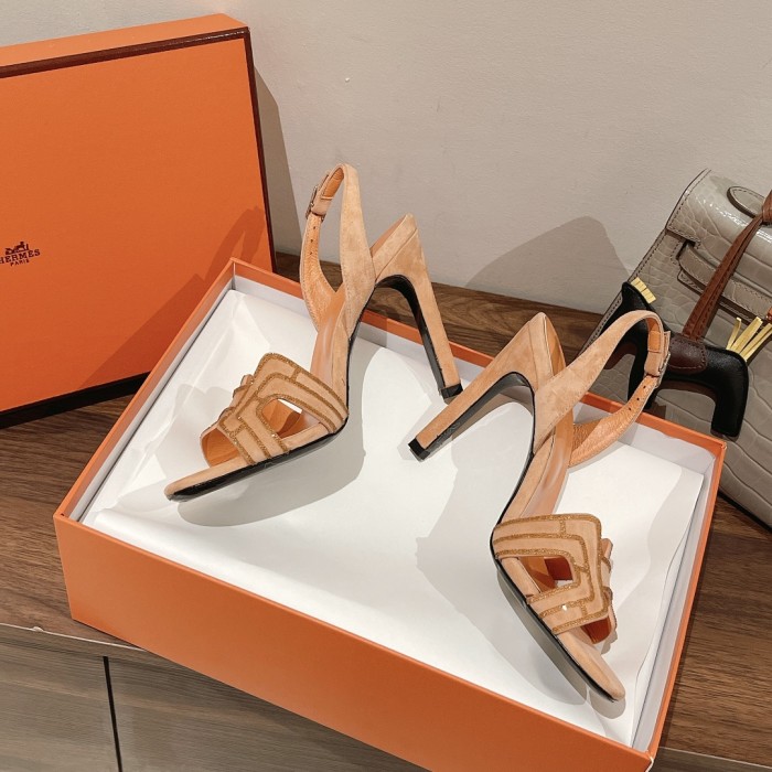 Hermes Womens Mens Unisex Shoes Extra Slippers Sandals Casual Fashion Sandals Luxury Brand with Original Box 10cm Heel Whatsapp【+1-3239614486】