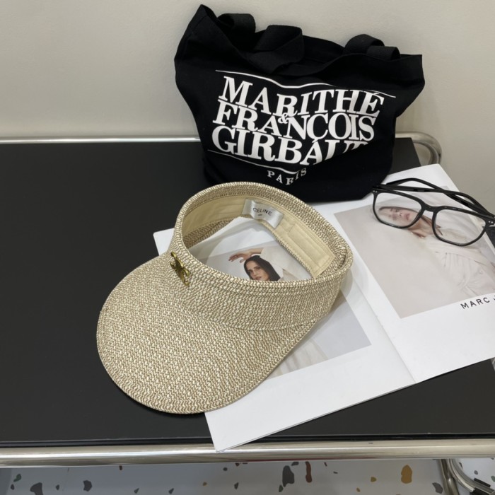 Celine Womens Hats Luxury Brand Design Celine Visor Hat with Original Box Whatsapp 【+1-3239614486】