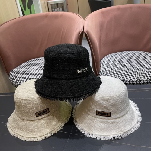 Celine Womens Hats Luxury Brand Design Celine Bucket Hat with Original Box Whatsapp 【+1-3239614486】