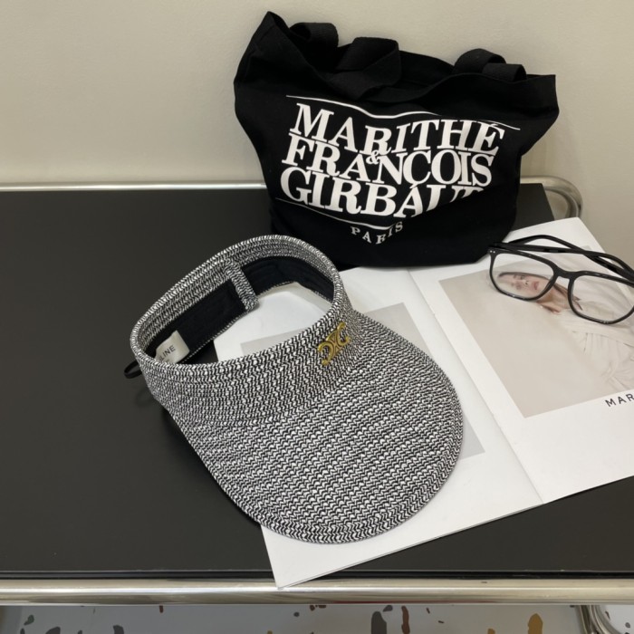 Celine Womens Hats Luxury Brand Design Celine Visor Hat with Original Box Whatsapp 【+1-3239614486】