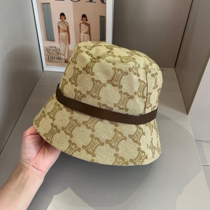Celine Womens Hats Luxury Brand Design Celine Bucket Hat with Original Box Whatsapp 【+1-3239614486】