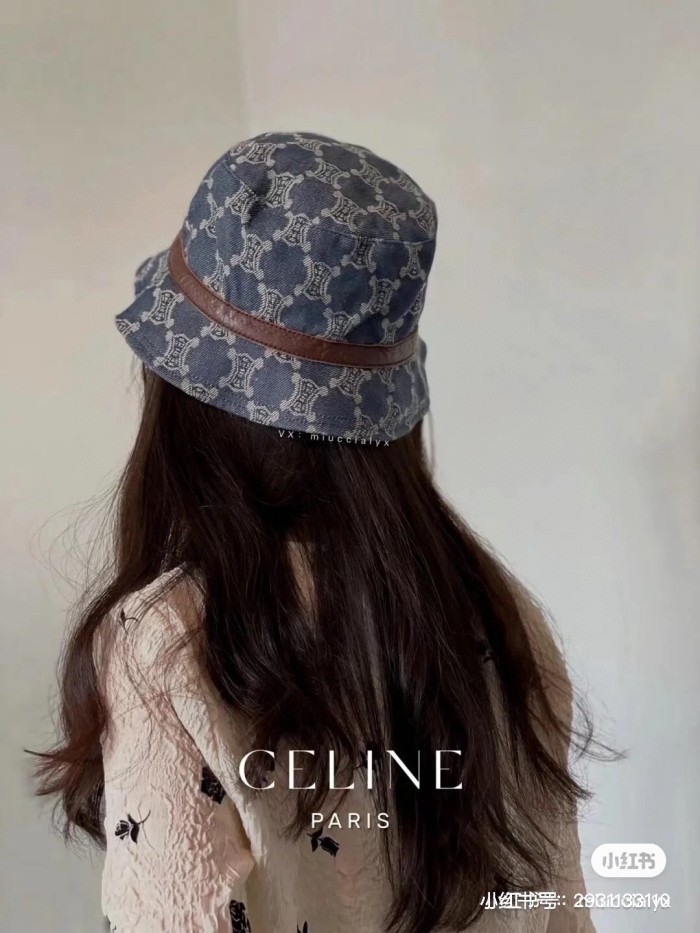 Celine Womens Hats Luxury Brand Design Celine Bucket Hat with Original Box Whatsapp 【+1-3239614486】
