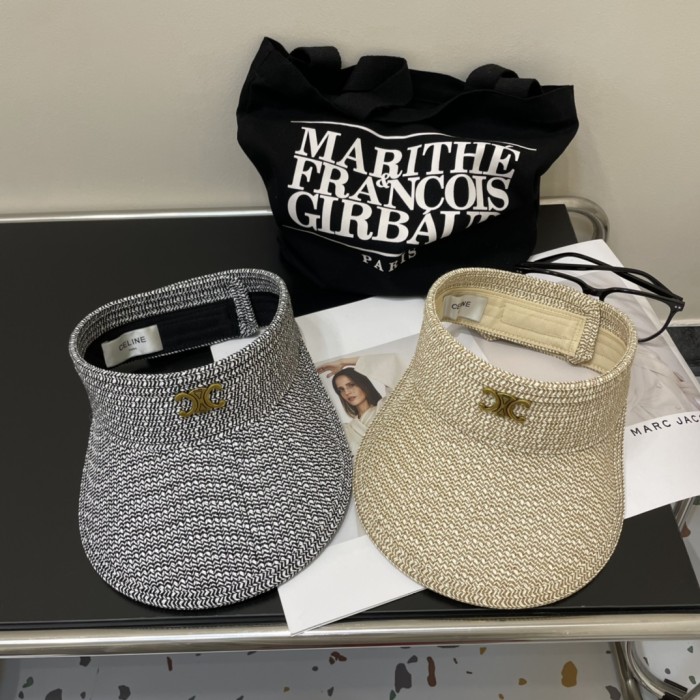 Celine Womens Hats Luxury Brand Design Celine Visor Hat with Original Box Whatsapp 【+1-3239614486】