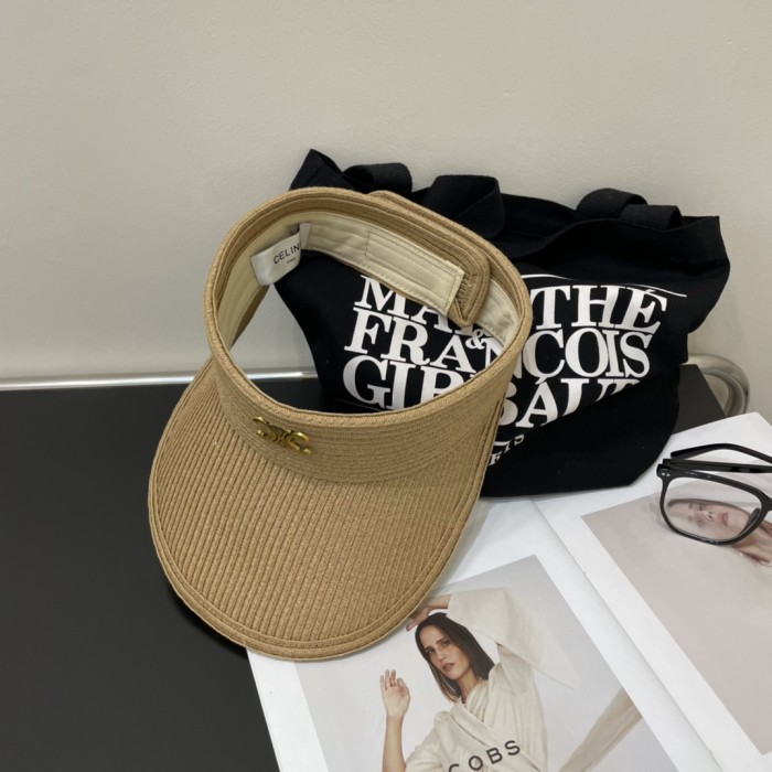 Celine Womens Hats Luxury Brand Design Celine Visor Hat with Original Box Whatsapp 【+1-3239614486】
