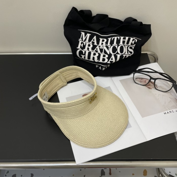 Celine Womens Hats Luxury Brand Design Celine Visor Hat with Original Box Whatsapp 【+1-3239614486】