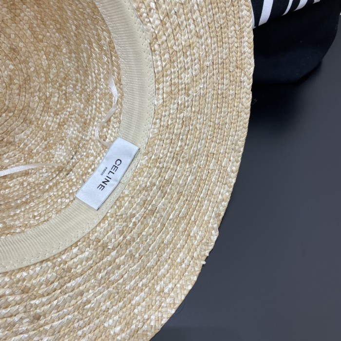 Celine Womens Hats Luxury Brand Design Celine Straw Hat with Original Box Whatsapp 【+1-3239614486】