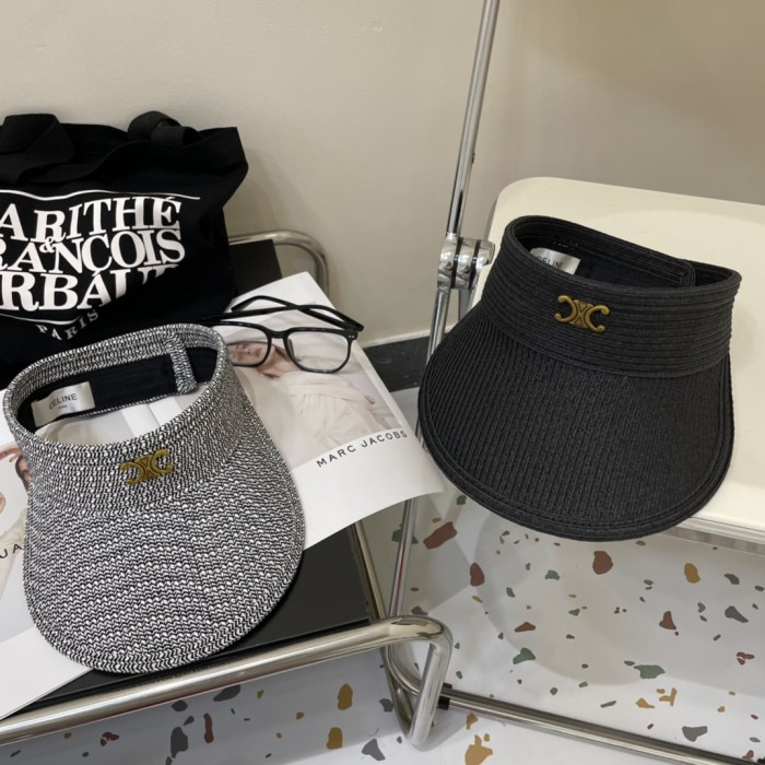 Celine Womens Hats Luxury Brand Design Celine Visor Hat with Original Box Whatsapp 【+1-3239614486】