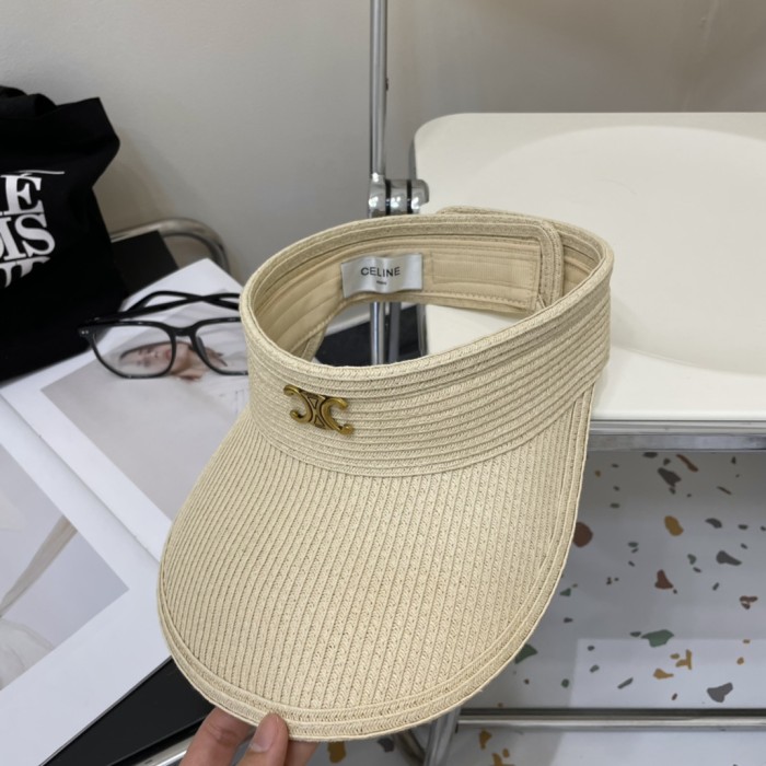 Celine Womens Hats Luxury Brand Design Celine Visor Hat with Original Box Whatsapp 【+1-3239614486】