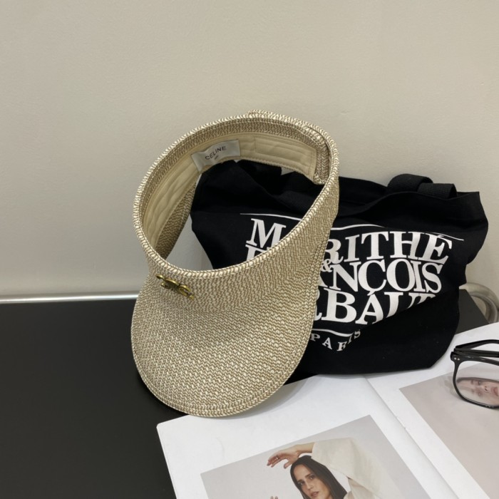 Celine Womens Hats Luxury Brand Design Celine Visor Hat with Original Box Whatsapp 【+1-3239614486】