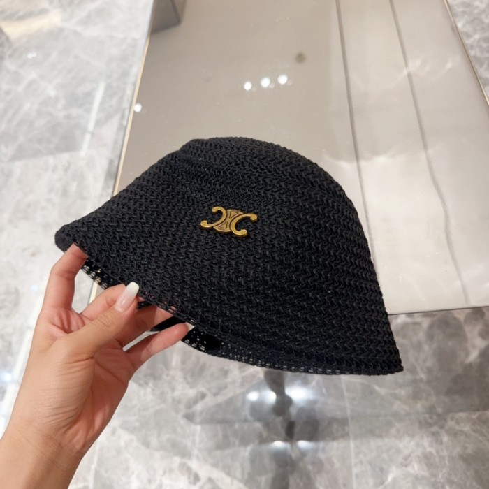 Celine Womens Hats Luxury Brand Design Celine Bucket Hat with Original Box Whatsapp 【+1-3239614486】