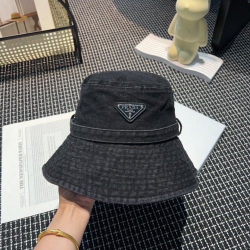 Prada Womens Hats Luxury Brand Design Prada Bucket Hat with Original Box Whatsapp【+1-3239614486】