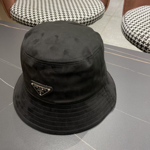 Prada Men Womens Hats Luxury Brand Design Prada Bucket Hat with Original Box Whatsapp【+1-3239614486】