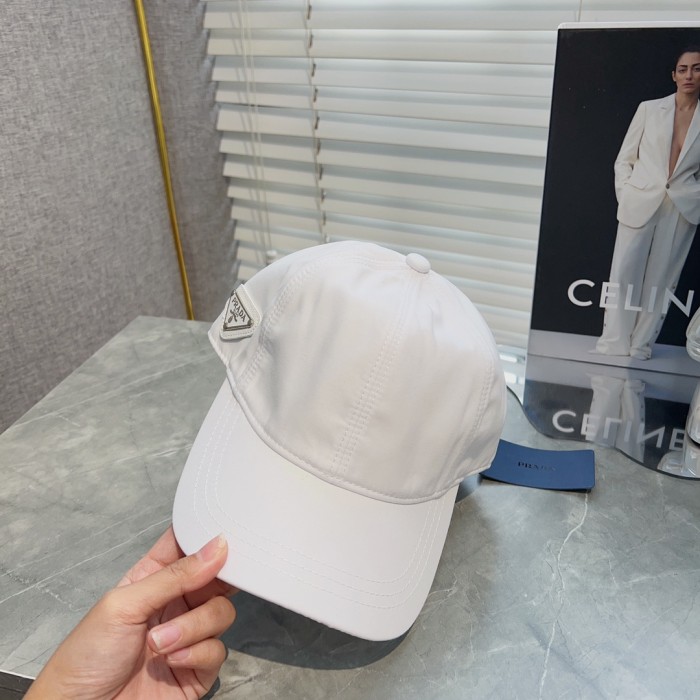Prada Men Womens Hats Luxury Brand Design Prada Baseball Hat with Original Box Whatsapp【+1-3239614486】