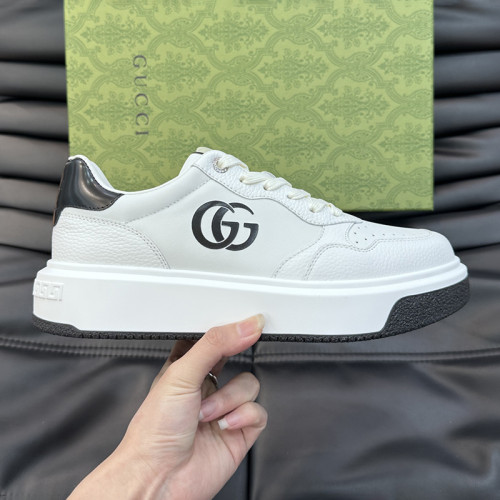 Gucci Mens Shoes Sneakers Luxury Brand Fashion Men's Gucci Re-Web trainer in leather with Original Box Whatsapp【+1-3239614486】