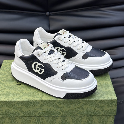 Gucci Mens Shoes Sneakers Luxury Brand Fashion Men's Gucci Re-Web trainer in leather with Original Box Whatsapp【+1-3239614486】