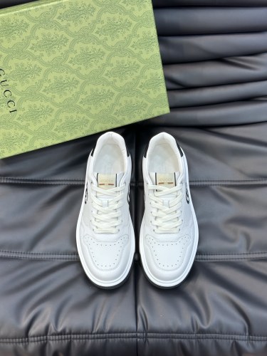 Gucci Mens Shoes Sneakers Luxury Brand Fashion Men's Gucci Re-Web trainer in leather with Original Box Whatsapp【+1-3239614486】
