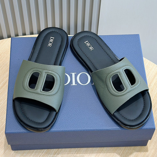 Dior Men Shoes Slippers Alias Luxury Brand Fashion DIOR Alias Slipper with Original Box Whatsapp【+1-3239614486】