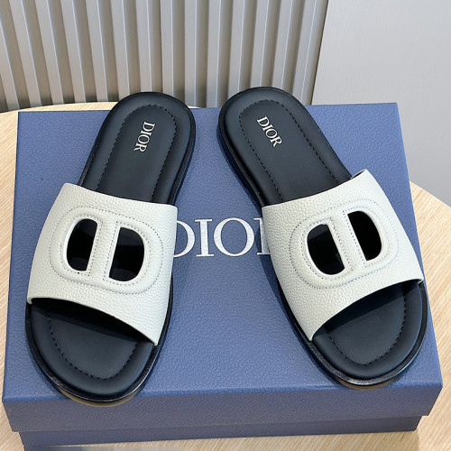 Dior Men Shoes Slippers Alias Luxury Brand Fashion DIOR Alias Slipper with Original Box Whatsapp【+1-3239614486】
