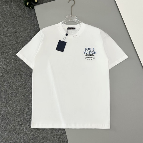 Louis Vuitton x Chrome Hearts Luxury Brand Men Womens Short Sleeve T-Shirt Whatsapp 【+1-3239614486】