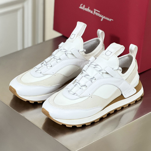 Salvatore Ferragamo Mens Shoes Sneakers Luxury Brand Fashion Shoes For Men with Original box Whatsapp【+1-3239614486】