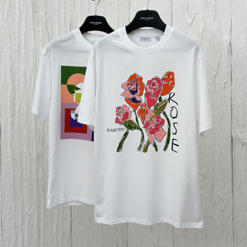 Burberry Luxury Brand Women Mens Short Sleeve T-Shirt Whatsapp 【+1-3239614486】