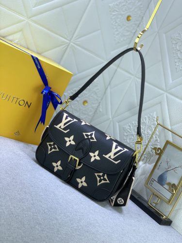Louis Vuitton Womens Bags Shoulder Bag Luxury Brand Fashion Monogram Empreinte Leather M46584 with Original Box Whatsapp【+1-3239614486】