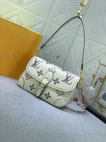 Louis Vuitton Womens Bags Shoulder Bag Luxury Brand Fashion Monogram Empreinte Leather M46584 with Original Box Whatsapp【+1-3239614486】