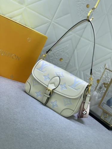 Louis Vuitton Womens Bags Shoulder Bag Luxury Brand Fashion Monogram Empreinte Leather M46584 with Original Box Whatsapp【+1-3239614486】