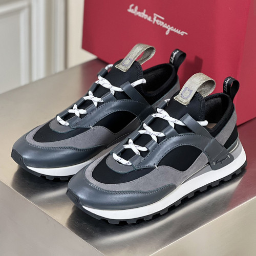Salvatore Ferragamo Mens Shoes Sneakers Luxury Brand Fashion Shoes For Men with Original box Whatsapp【+1-3239614486】