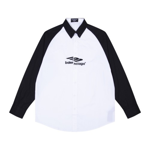 Balenciaga Men Womens Long Sleeve Shirts Luxury Brand Mens Shirt Top Quality Whatsapp 【+1-3239614486】