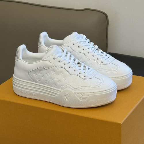 Louis Vuitton Womens Shoes Sneakers Lace-Up Luxury Brand Fashion LV Groovy Platform Sneaker with Original Box 1ACHH0 Whatsapp 【+1-3239614486】