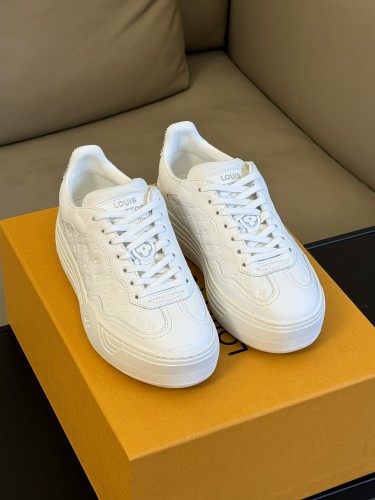 Louis Vuitton Womens Shoes Sneakers Lace-Up Luxury Brand Fashion LV Groovy Platform Sneaker with Original Box 1ACHH0 Whatsapp 【+1-3239614486】