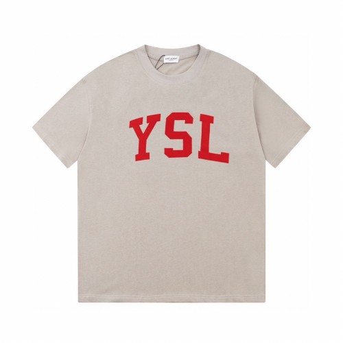 Saint Laurent YSL Luxury Brand Men Womens Short Sleeve T-Shirt  Whatsapp 【+1-3239614486】