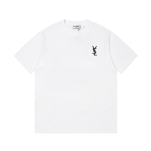 Saint Laurent YSL Luxury Brand Men Womens Short Sleeve T-Shirt  Whatsapp 【+1-3239614486】
