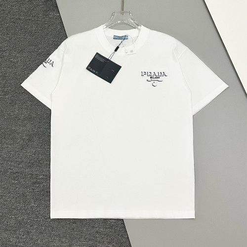 Prada Luxury Brand Women Mens Short Sleeve T-Shirt Whatsapp 【+1-3239614486】
