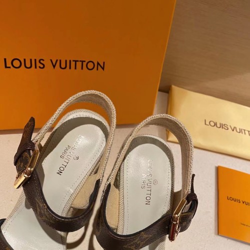 Louis Vuitton Womens Shoes Sandals High Heel 13cm Luxury Brand Casual Shoes for Women with Original Box whatsapp【+1-3239614486】